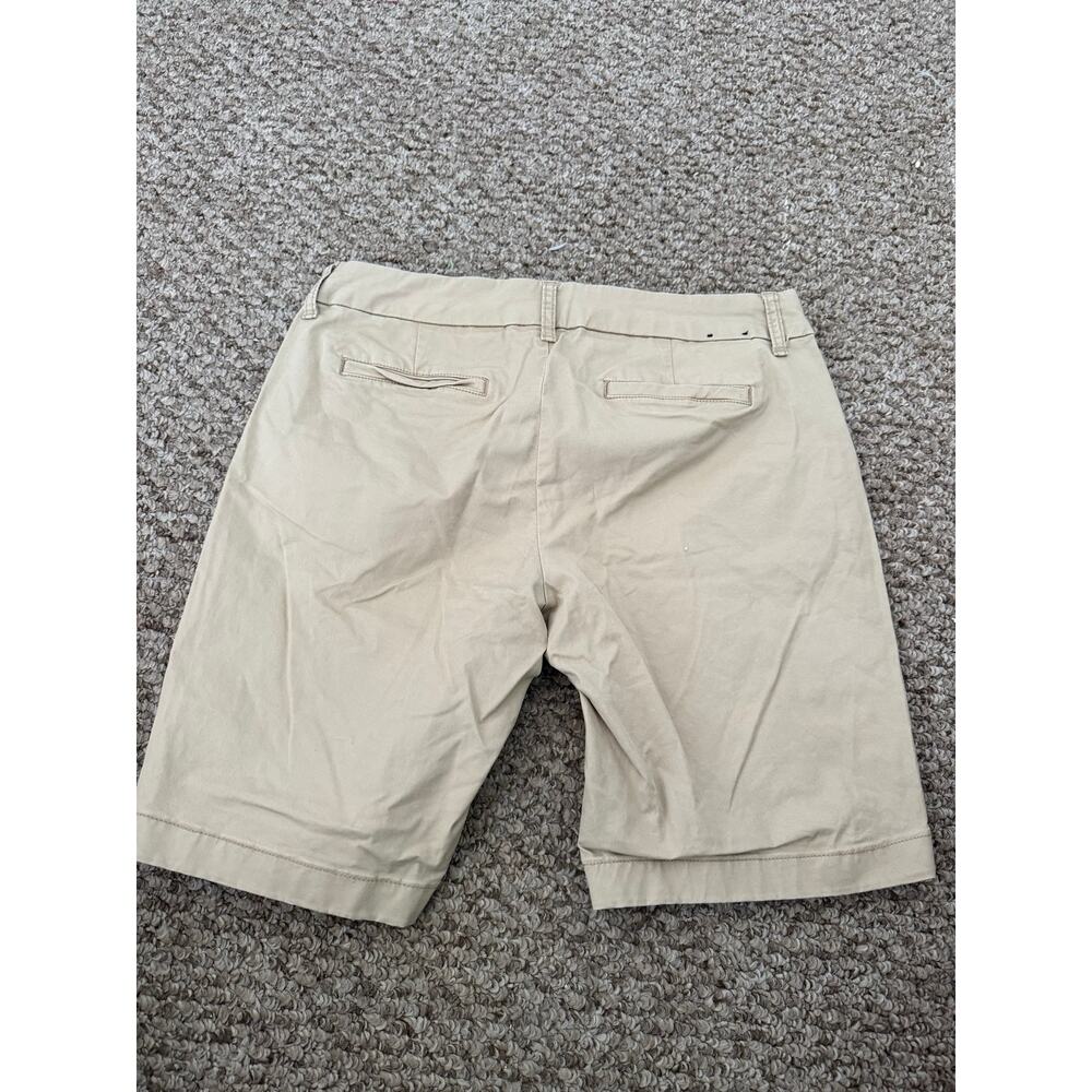 J. Crew | Khaki Bermuda Women’s Casual Shorts Cotton Summer Preppy 8” Inseam - Picture 5 of 6